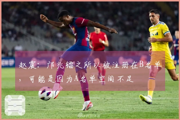 赵震：邝兆镭之所以被注册在B名单，可能是因为A名单空间不足